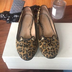 Charlotte Olympia kitty cat loafers